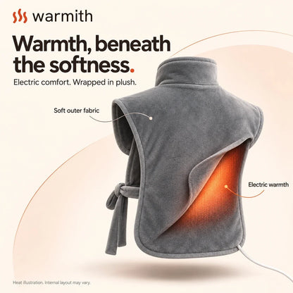 Warmith Heated Neck, Shoulder & Back Wrap