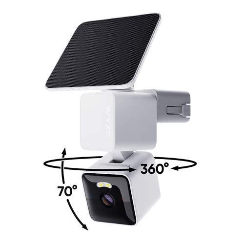 Wyze Solar Cam Pan 2K | Solar Powered Security Camera