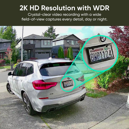 Wyze Solar Cam Pan 2K | Solar Powered Security Camera