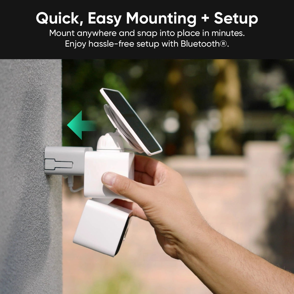 Wyze Solar Cam Pan 2K | Solar Powered Security Camera