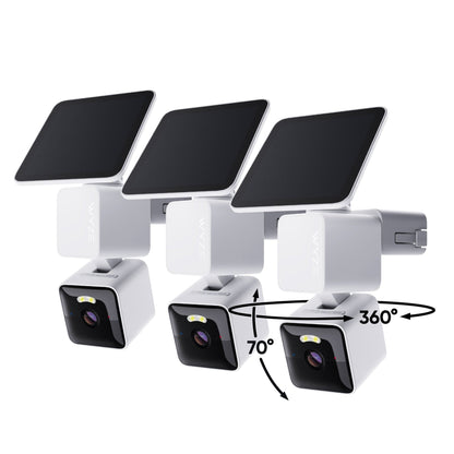 Wyze Solar Cam Pan 2K | Solar Powered Security Camera